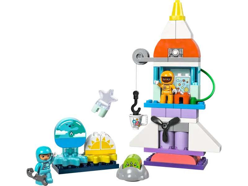 Lego Duplo 3-in-1 Space Shuttle Adventure 10422