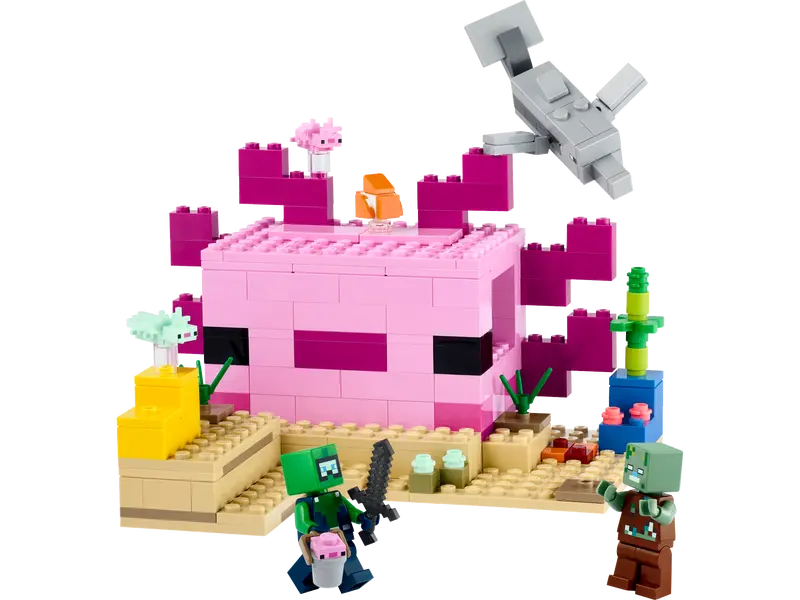 Lego Minecraft The Axolotl 21247