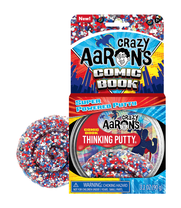 Crazy Aaron's Thinking Putty - Comic Book