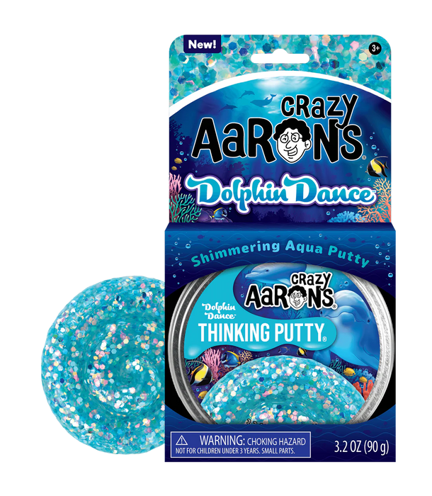 Crazy Aaron's Thinking Putty - Trendsetters - Dolphin Dance