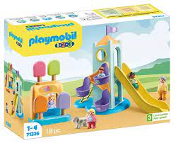 Playmobil - 1 2 3 - Adventure Tower with Ice Cream Booth - 71326