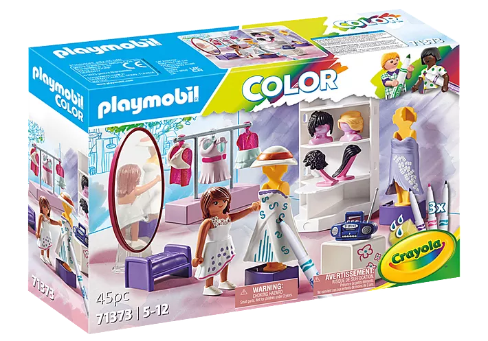 Playmobil  - Color - Dressing Room - 71373