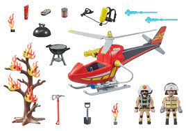 Playmobil - City Action -  Fire Helicopter - 71195