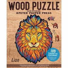 Wooden Lion 189pc Puzzle