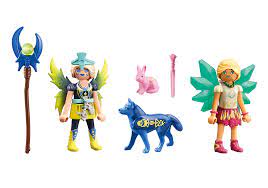 Playmobil - Adventures of Ayuma - Crystal and Moon Fairy with Soul Animals -  71236