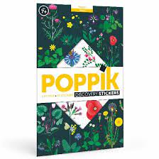 Poppik Discovery Poster and Stickers - Botanic