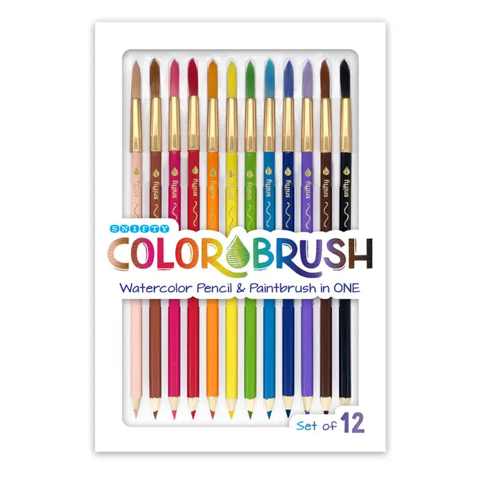 Colorbrush - Watercolor Pencil/Paintbrush - Set of 12