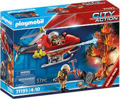 Playmobil - City Action -  Fire Helicopter - 71195