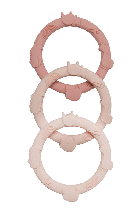 Loulou Lollipop Wild Teething Ring Set - Various Styles