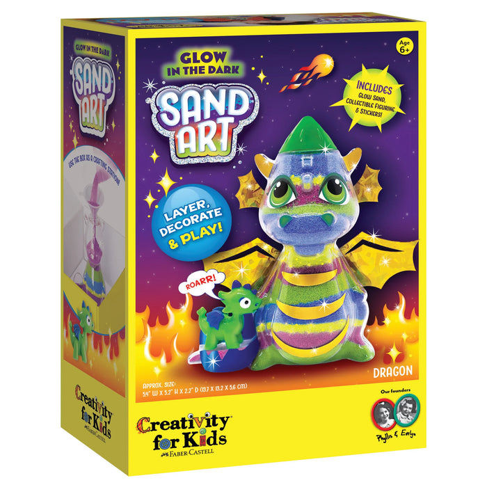 Creativity for Kids Sparkle Sand Art - Dragon