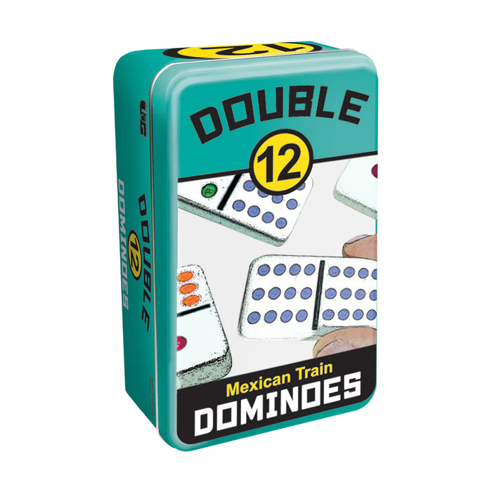 Double 12 Mexican Train Dominos