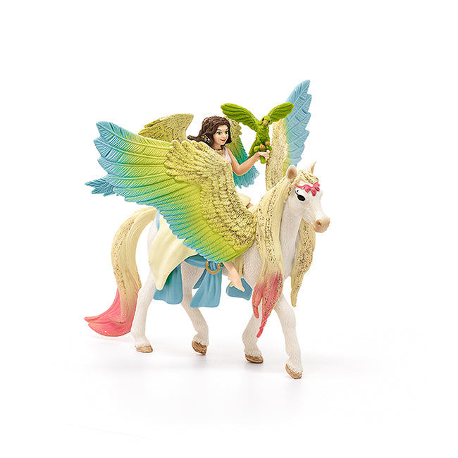 Schleich Bayala Fairy Surah with Glitter Pegasus 70566