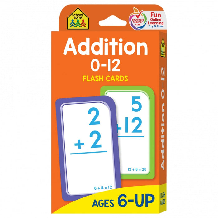 Flash Cards - Addition 0-12