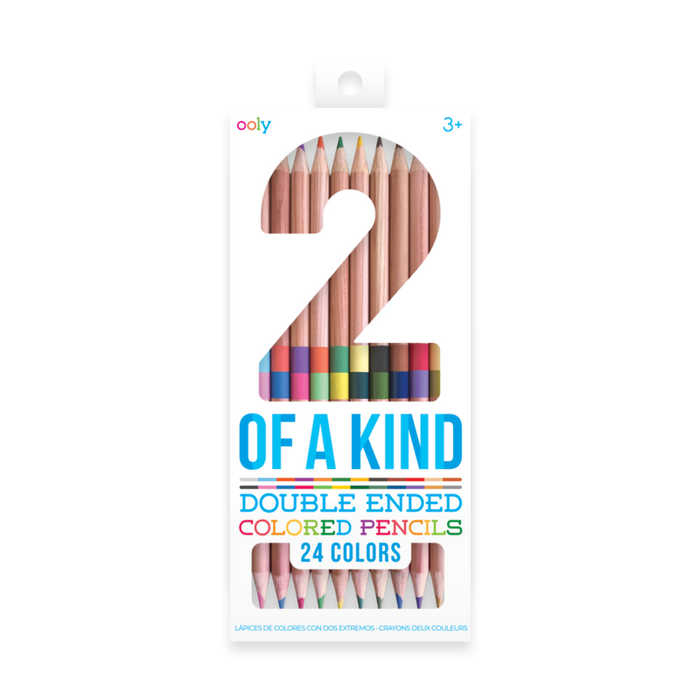 ooly Two of a Kind Colored Pencils Set of 12