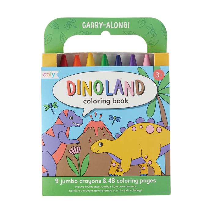 ooly Carry Along Crayon & Colouring Book Kit - Various Styles