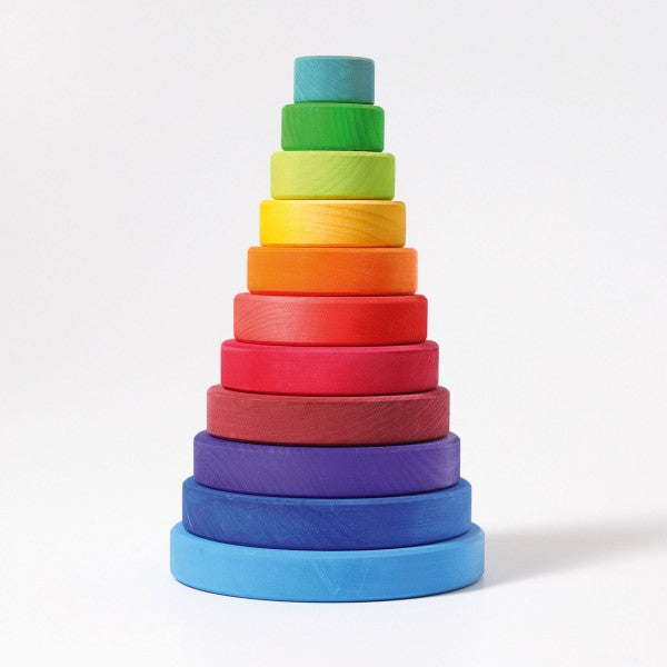 Large Rainbow Conical Tower by Grimm's
