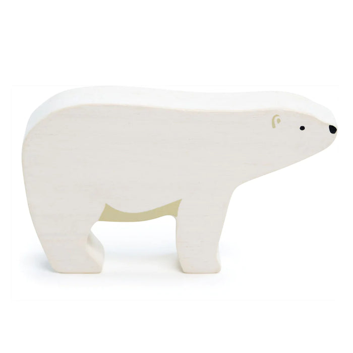 Wooden Polar Animal - Polar Bear