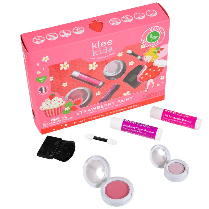 Klee Kids Natural Play Makeup Set - Strawberry Fairy