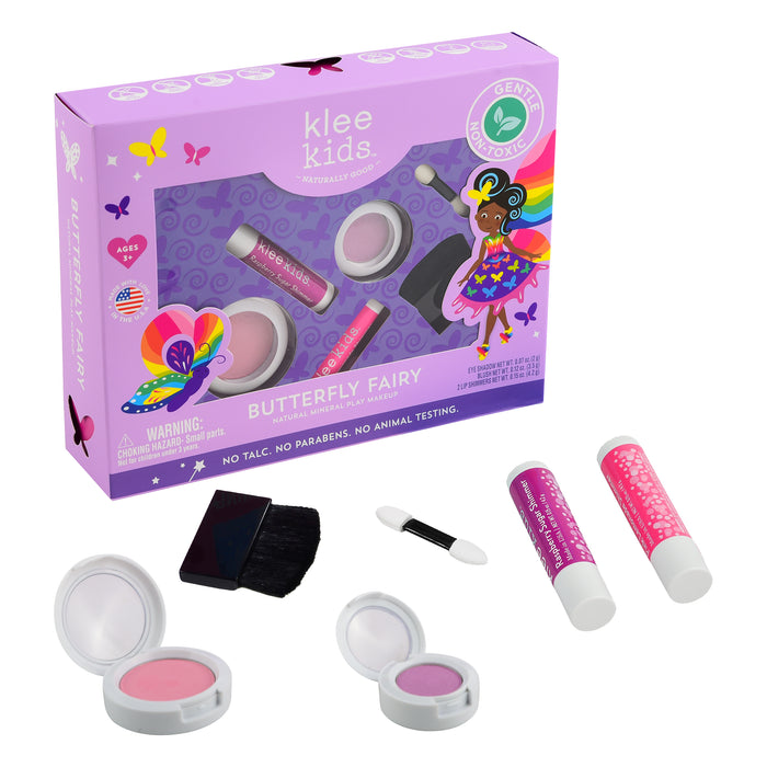 Klee Kids Natural Play Makeup Set - Butterfly Fairy