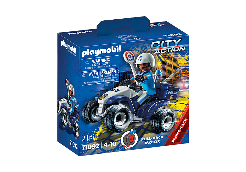 Playmobil - City Action - Police Quad - 71092