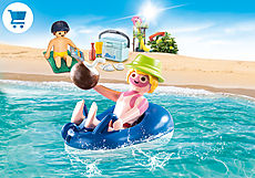 Playmobil - Family Fun - Sunburnt Swimmer - 70112