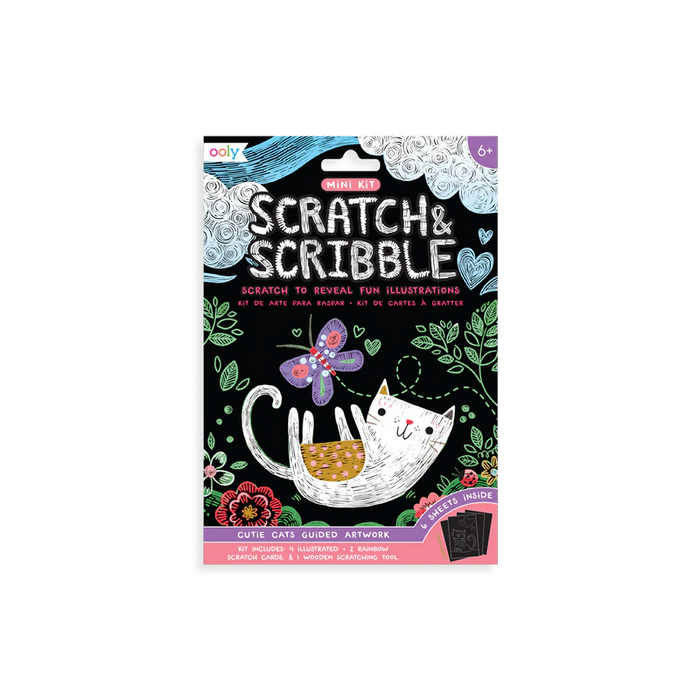 ooly Mini Scratch & Scribble Art Kit - Various Styles