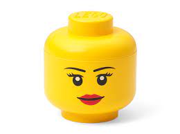 LEGO Storage Heads - Mini Girl
