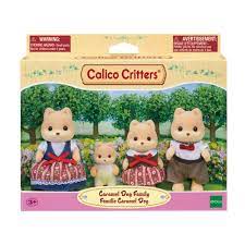 Calico Critters - Caramel Dog Family