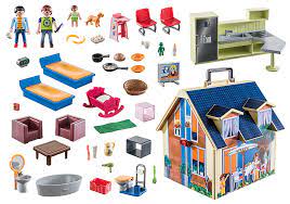Playmobil - Dollhouse - Take Along Modern Doll House - 70985