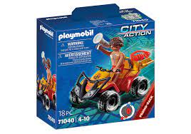 Playmobil - City Action - Beach Patrol Quad - 71040