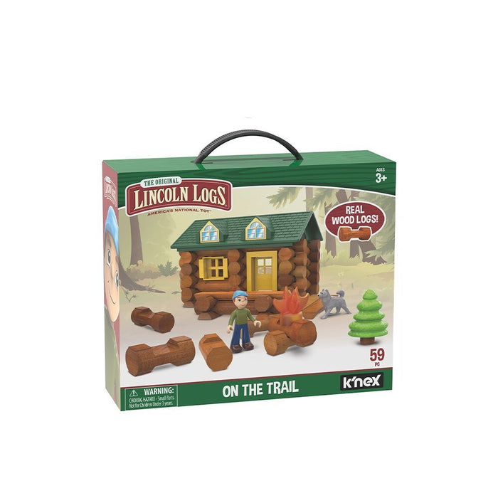 Lincoln Logs - On the Trail 60pc set