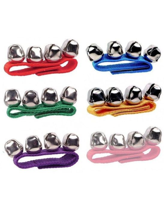Jazzy Jingles Velcro Hand Bells Various Colours