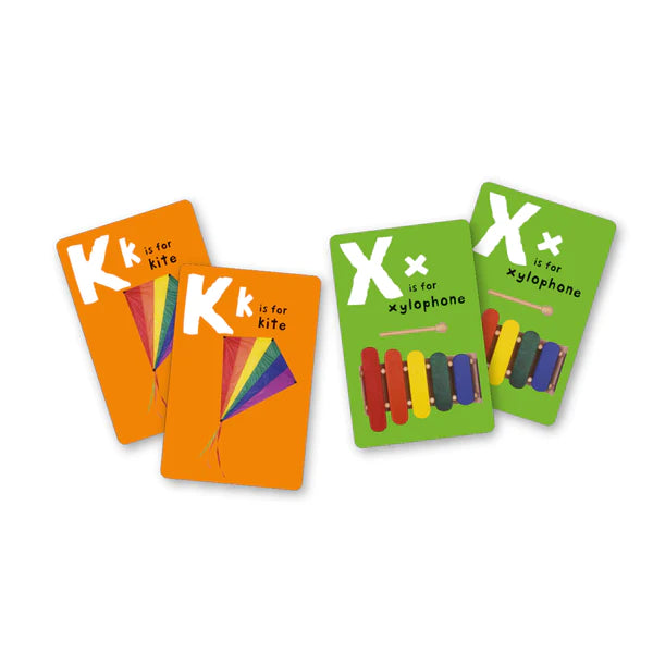 First 100 Alphabet Matching Card Game