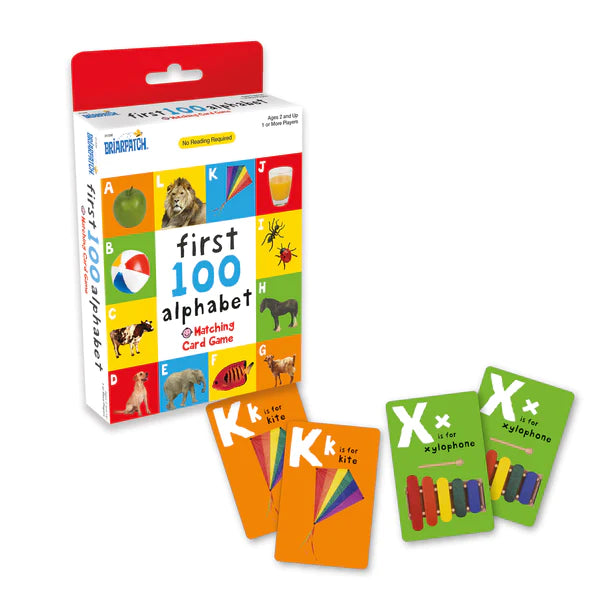 First 100 Alphabet Matching Card Game