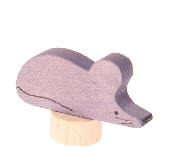 Deco Grey Mouse by Grimm's