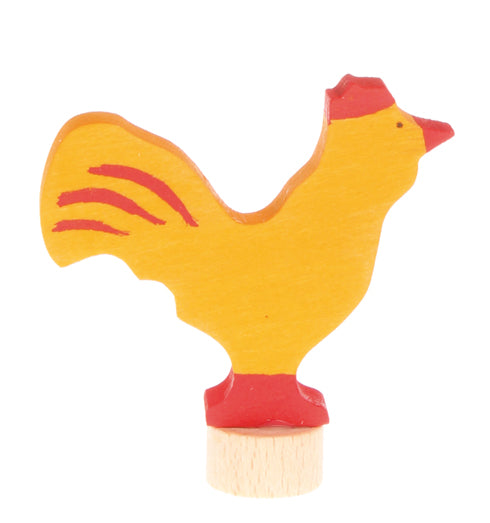Deco Yellow Rooster by Grimm's