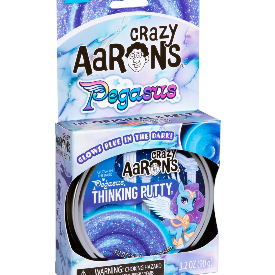 Crazy Aarons Thinking Putty - Glow in the Dark - Pegasus
