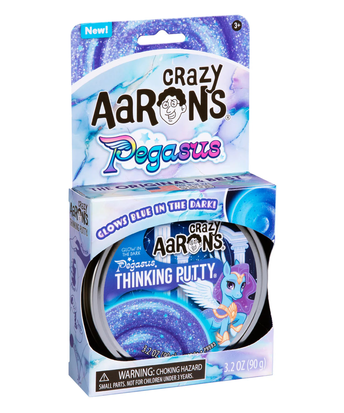 Crazy Aarons Thinking Putty - Glow in the Dark - Pegasus