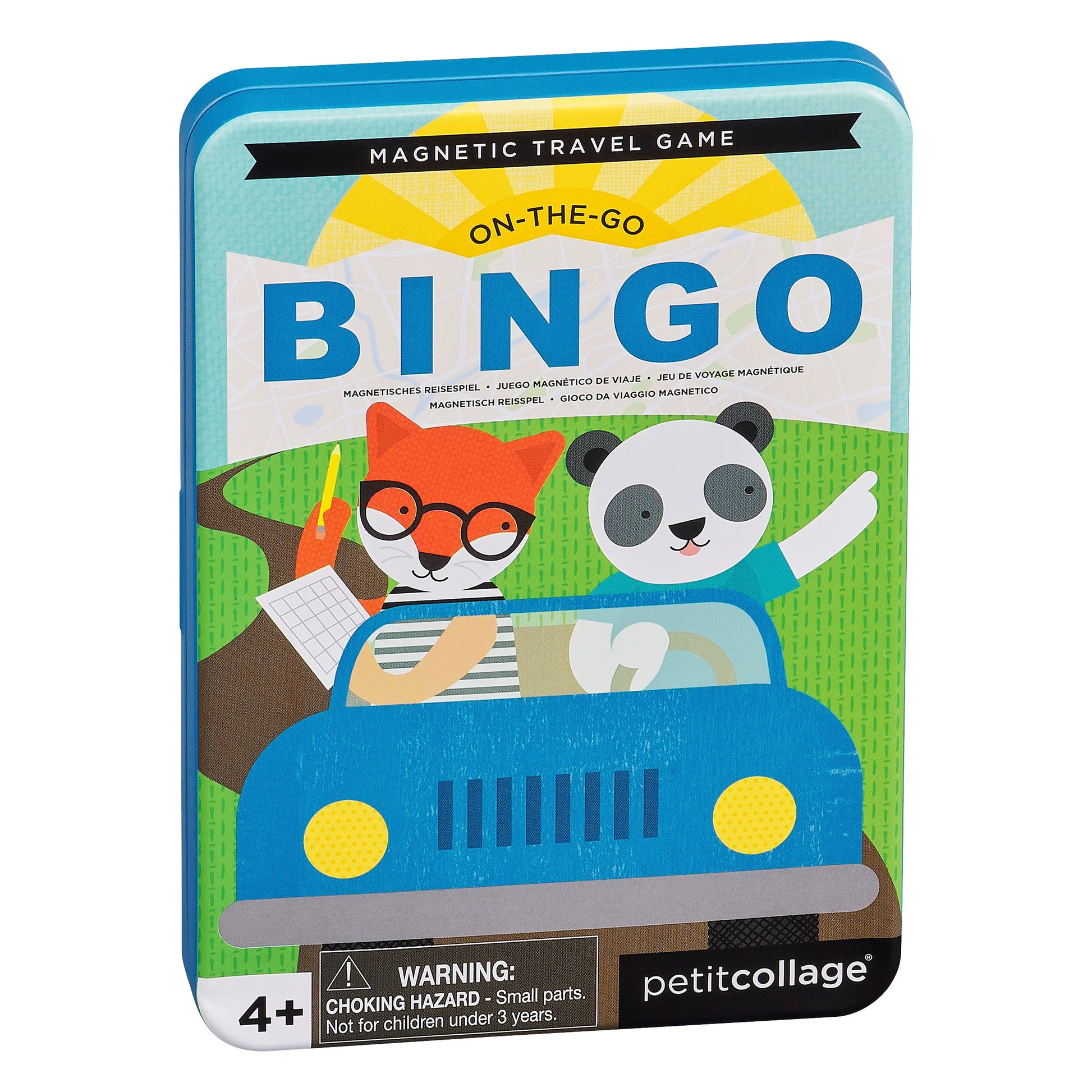 On-the-Go Bingo Magnetic Travel Game