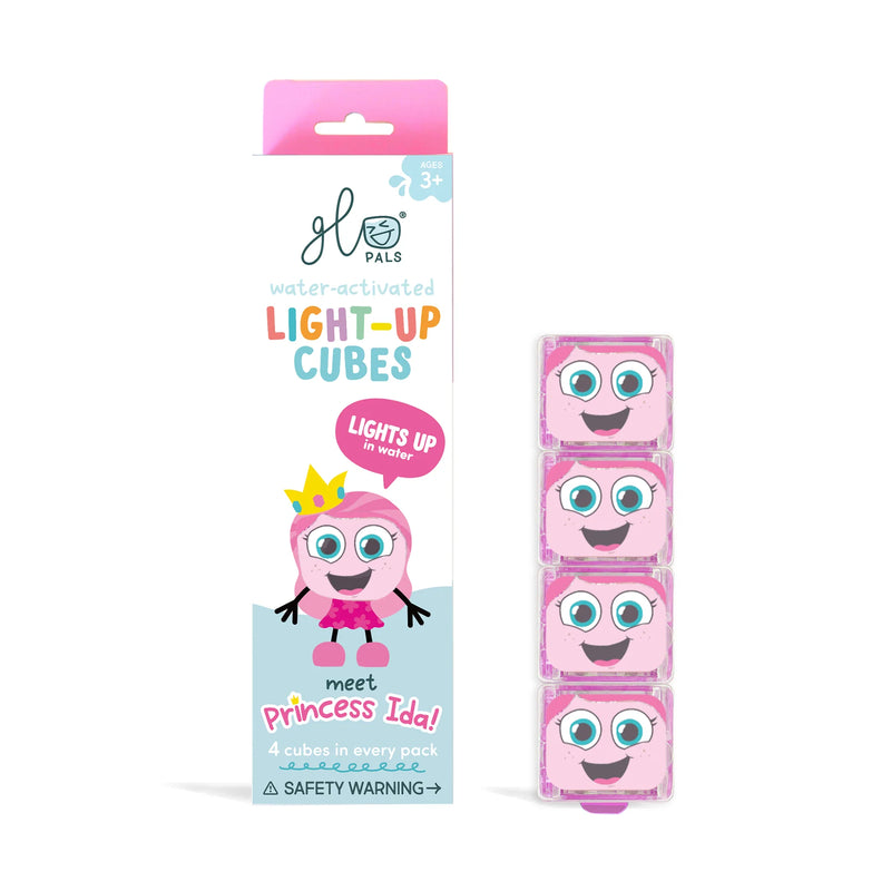 Glo Pals Light-Up Cubes 4 Pack - Various Styles