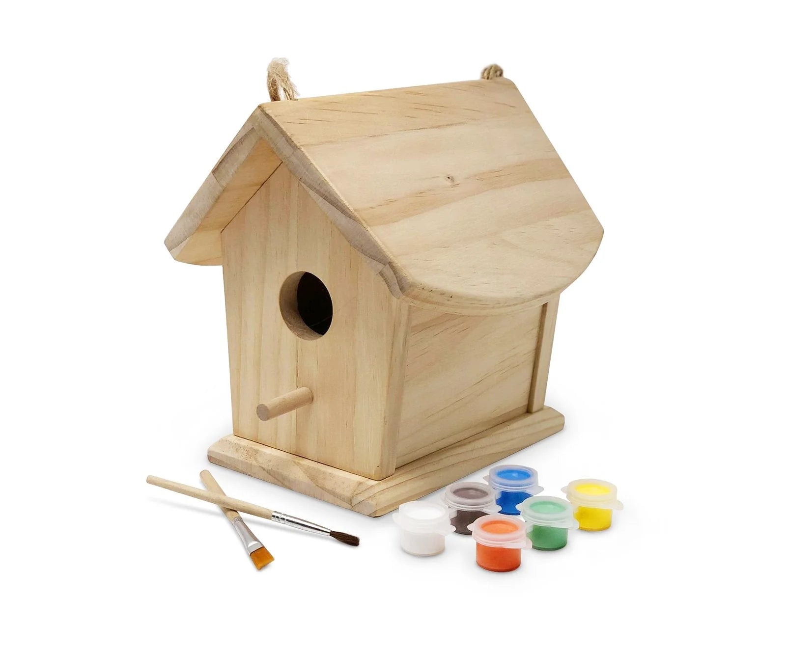 Kinderfeets Bird House with Paint