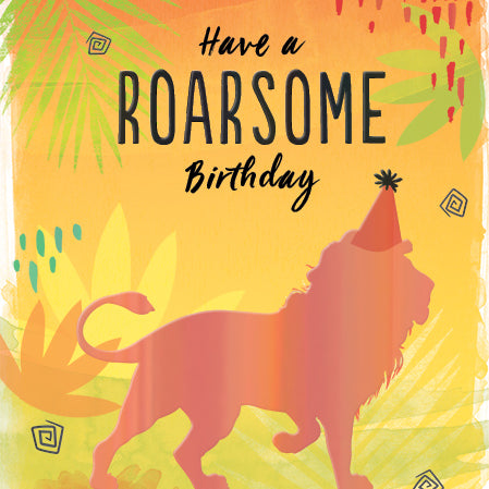 Birthday Card Roarsome Birthday