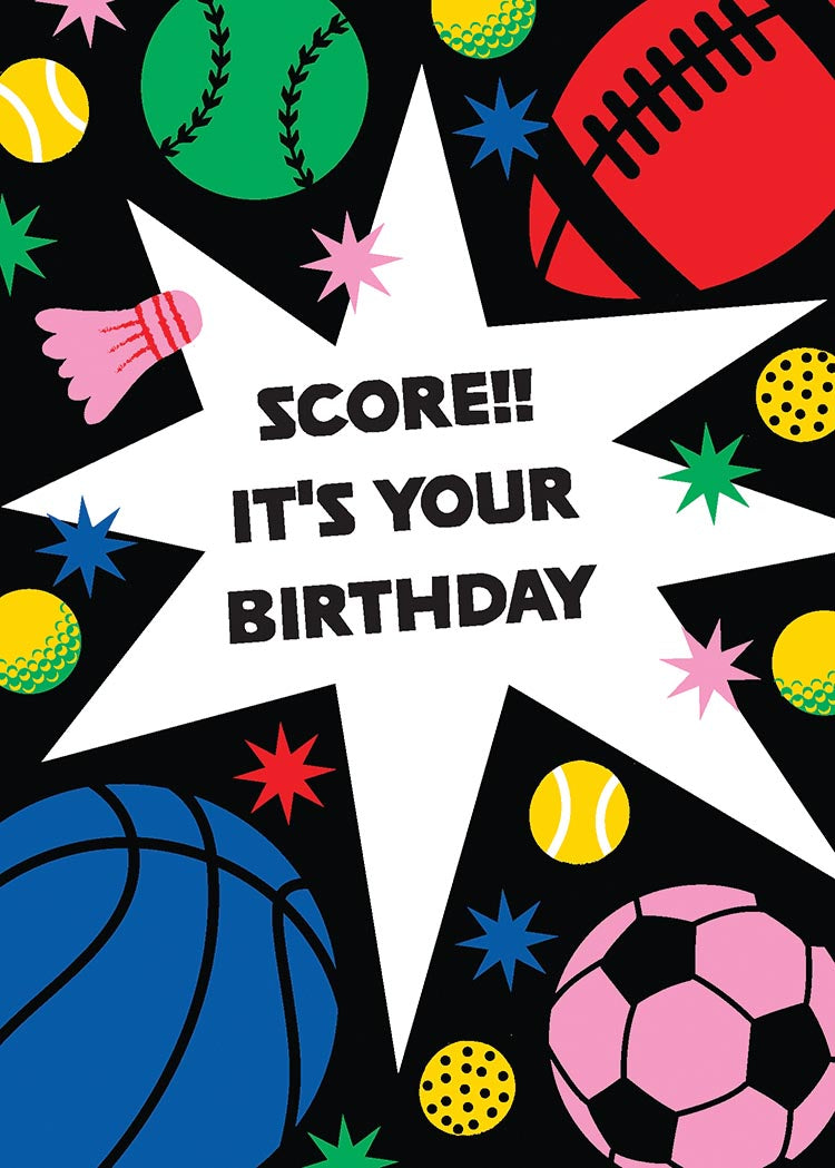 Birthday Card Score
