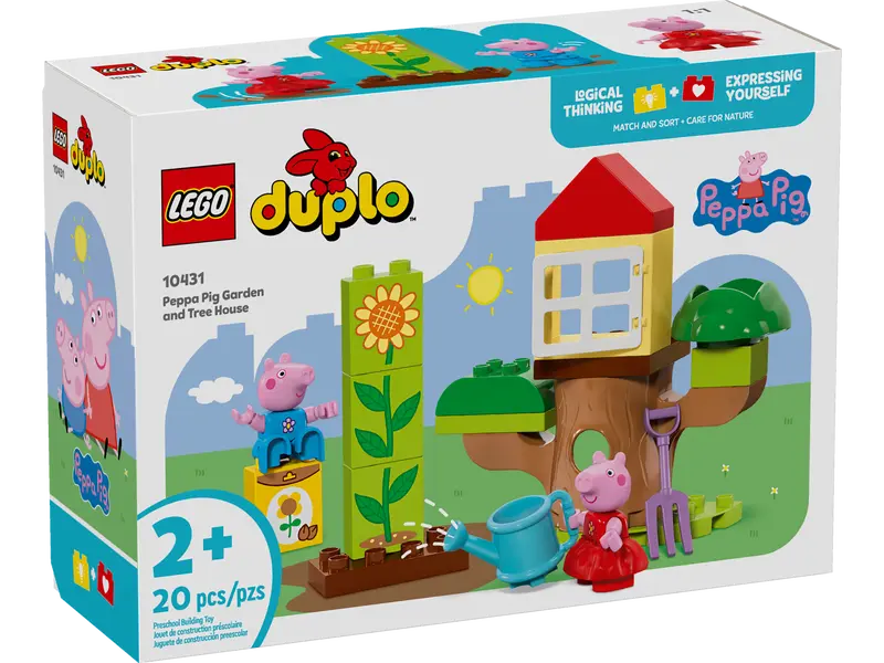 Lego Duplo Peppa Pig Garden and Tree House 10431