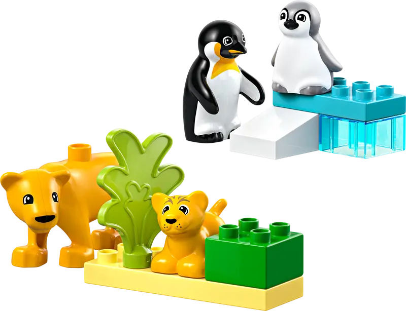 Lego Duplo Wild Animal Families: Penguins & Lions 10442