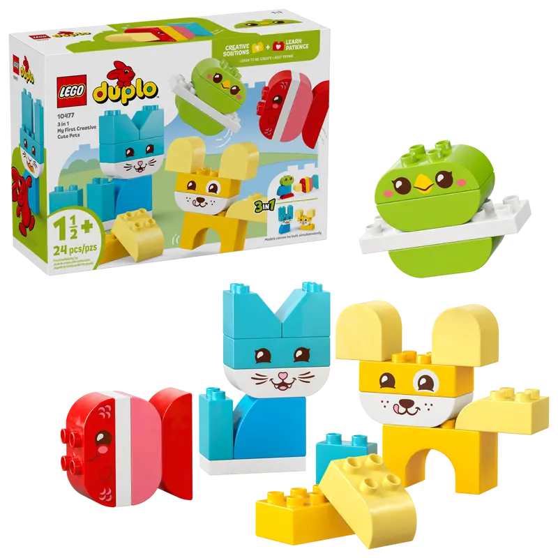 Lego Duplo 3 in 1 Creative Cute Pets 10477