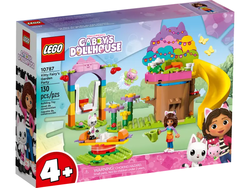 Lego Gabby's Dollhouse Kitty Fairy's Garden Party 10787