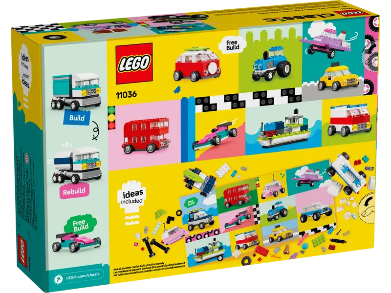 Lego Classic Creative Vehicles 11036