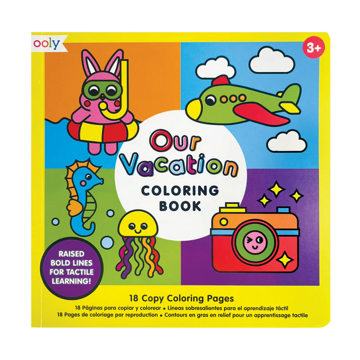 ooly Our Vacation Coloring Book