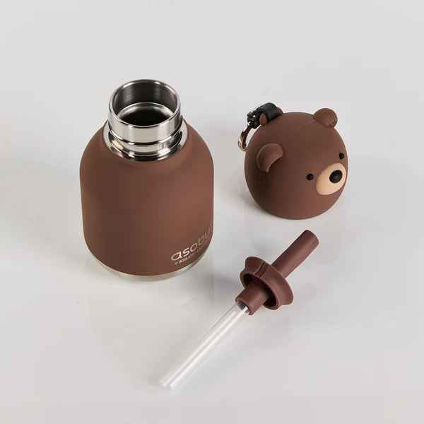 Asobu Mini Bestie Bottle Bag Charm - Brown Bear
